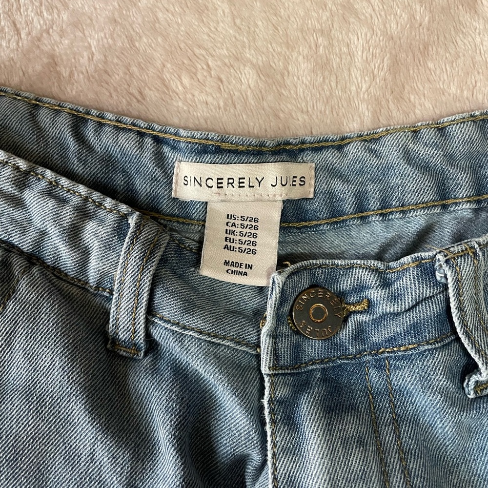 Sincerely Jules Sky Blue Denim Jeans